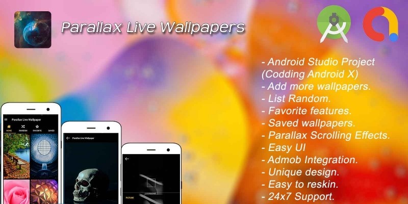 Parallax Live Wallpaper - Android Source Code