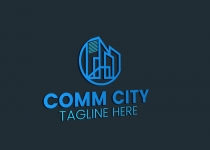 Real Estate City Logo Design Template Screenshot 2