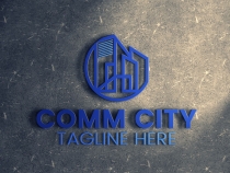 Real Estate City Logo Design Template Screenshot 7