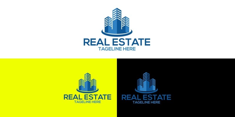 Real Estate Logo Design Template