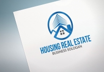 Housing Real Estate Logo Design Template Screenshot 2
