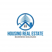 Housing Real Estate Logo Design Template Screenshot 5