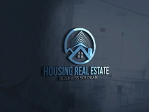 Housing Real Estate Logo Design Template Screenshot 9