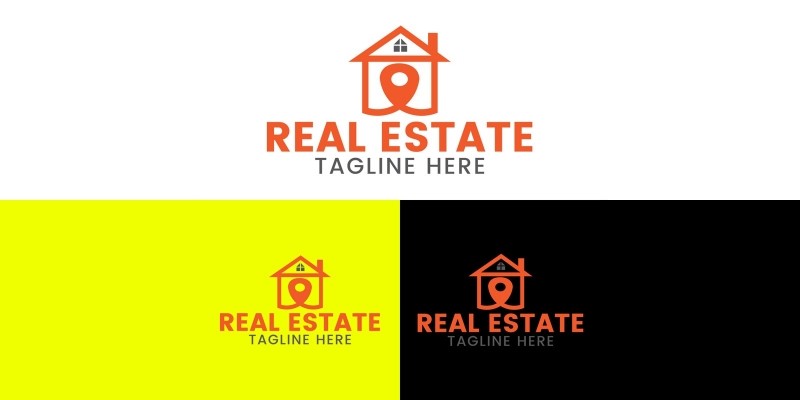 Real Estate Logo Design Template