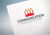 Communication Company Logo Design Template Screenshot 2