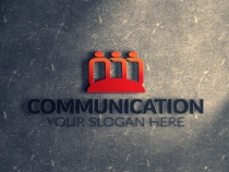 Communication Company Logo Design Template Screenshot 8