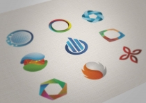 Rounded Circle design logo inspiration Screenshot 3
