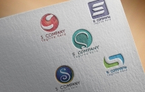 Simple S-logo Design Template Screenshot 1