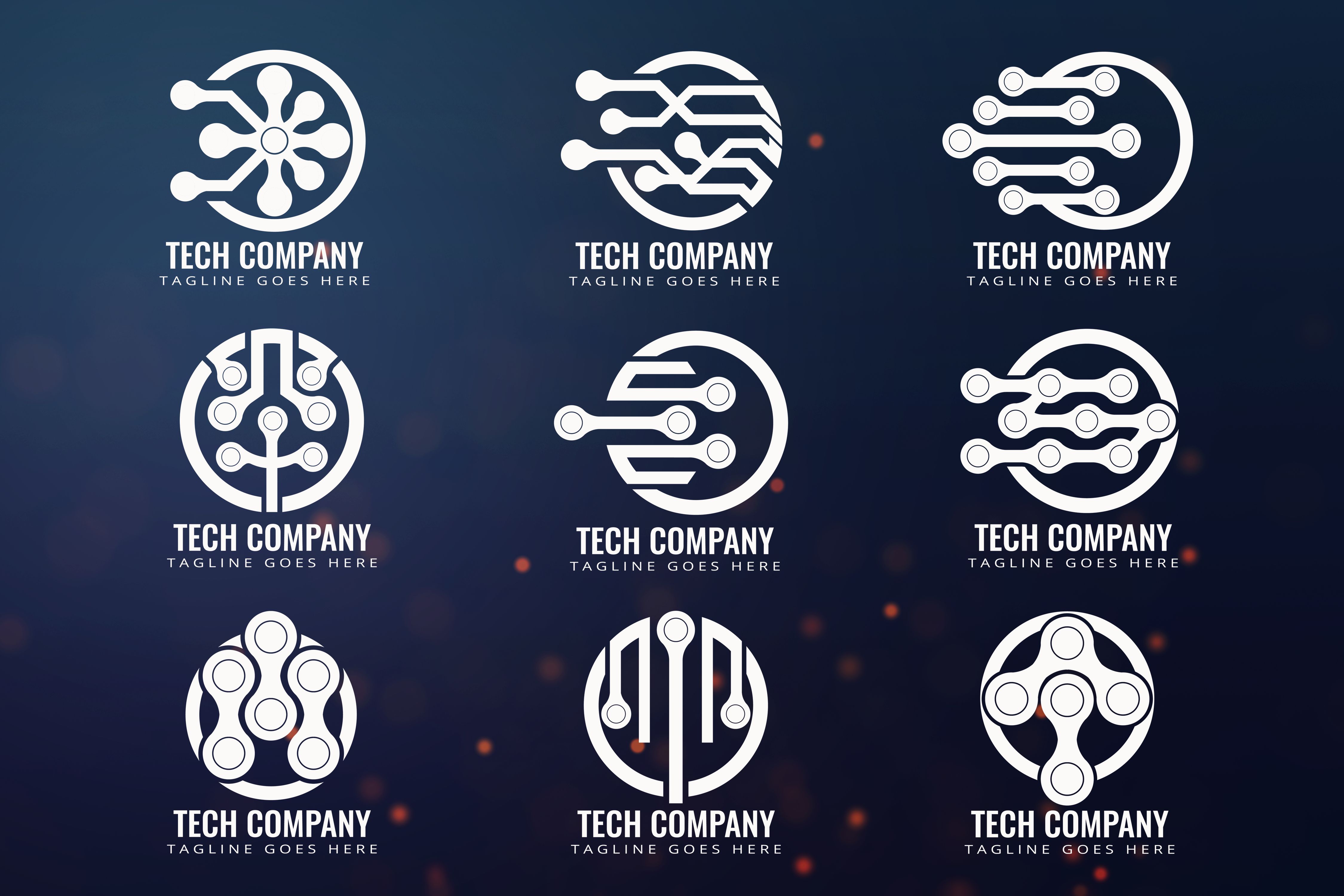 tech company logo maker