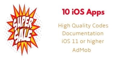 10 iOS App Source Code Bundle