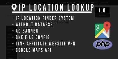 IP Location Lookup PHP Script