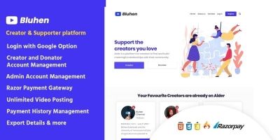 Buhen - Crowd Funding  PHP Script