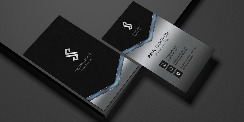 High-End Metal Business Card