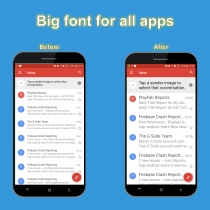 Big font - Android Source Code Screenshot 5