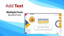 Certificate Designer - Android Source Code Screenshot 7