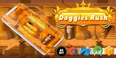 Doggies Rush - Buildbox Template