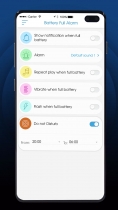 Battery Full Alarm - Android Source Code Screenshot 6