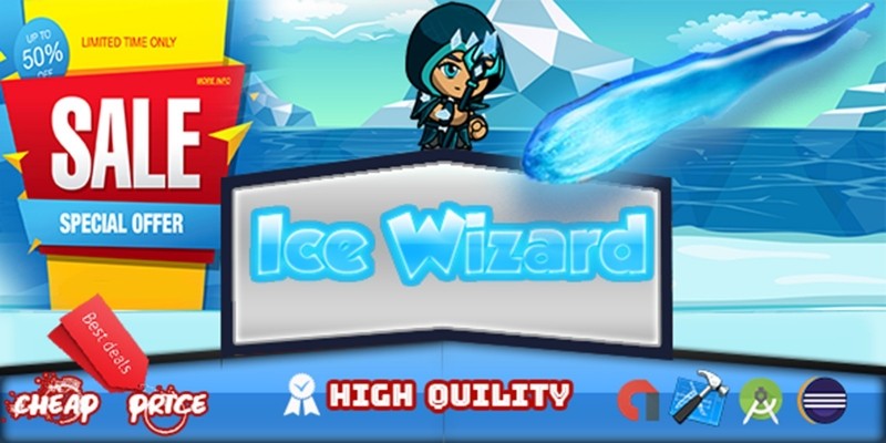 Ice Wizard Adventure - Template Buildbox