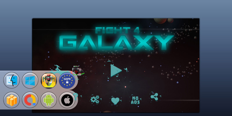 Fight 4 Galaxy - Buildbox Template