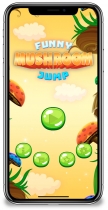 Funny Mushroom Jump - Buildbox Template Screenshot 1