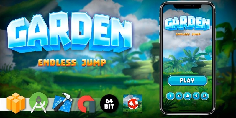 Garden Jump - Buildbox Template