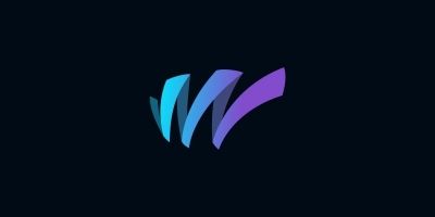 M or W  - Logo Template