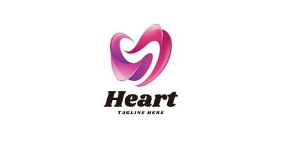 Heart Love - Logo Template