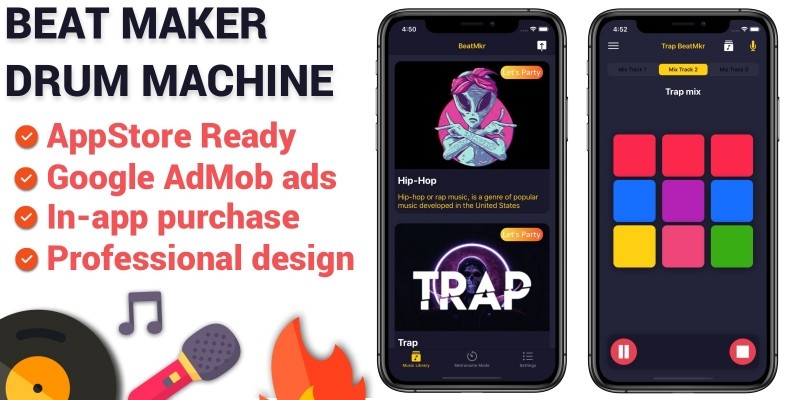 Beat Maker iOS App Source Code
