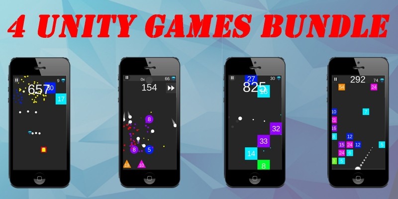 4 Unity Games Bundle