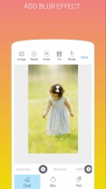Blur Background Image Editor - Android Source Code Screenshot 2