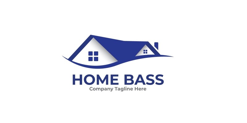 Home Bass Logo Template