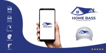 Home Bass Logo Template Screenshot 1