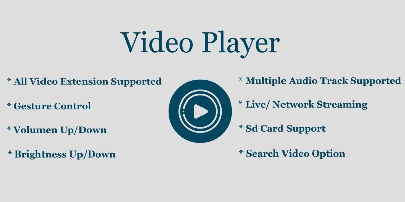 Video Player - Android App Source Code