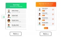 WhatsChat - WhatsApp Chat Widget PHP Plugin Screenshot 4