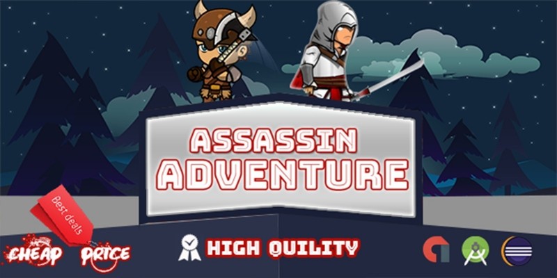 Assassin Adventure Game - Buildbox Template