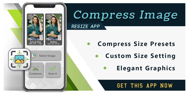 Compress Image App - Android Source Code