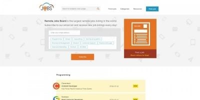 Remote Jobs Board - PHP Script