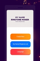 My Name Ringtone - Android Source Code Screenshot 1