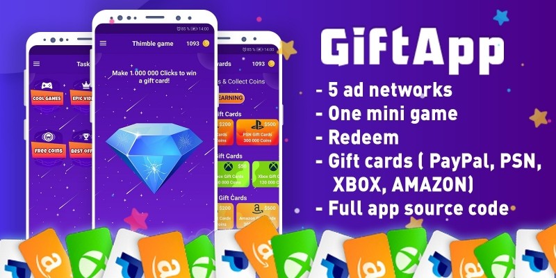 Gift App – Reward App And Free Gift Cards Androi
