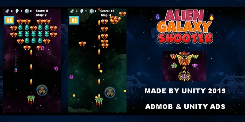Alien Galaxy Shooter - Unity Project