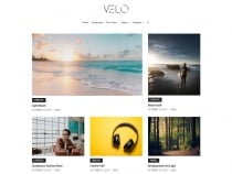 Velo - Minimal Blog WordPress Theme Screenshot 1