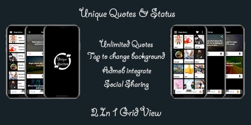 Unique Quotes And Status - iOS App