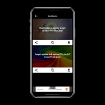 Unique Quotes And Status - iOS App Screenshot 7