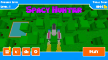 Unity Game Template - Spacy Hunter Screenshot 1