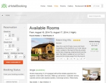 uHotelBooking - Hotel Booking PHP Script Screenshot 12