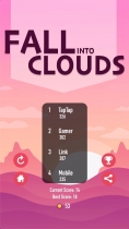 Fall Into Clouds iOS Source Code Screenshot 4