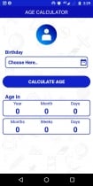 Age Calculator - Android Studio Code Screenshot 4