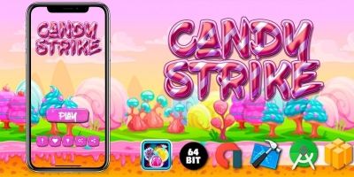Candy Strike - Buildbox Template