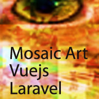 Multi User Mosaic Art  With VueJS And Laravel PHP