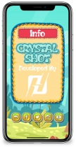 Crystal Shot - Buildbox Template Screenshot 2